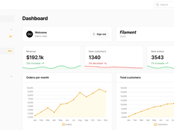 Filament Laravel Screenshot 1