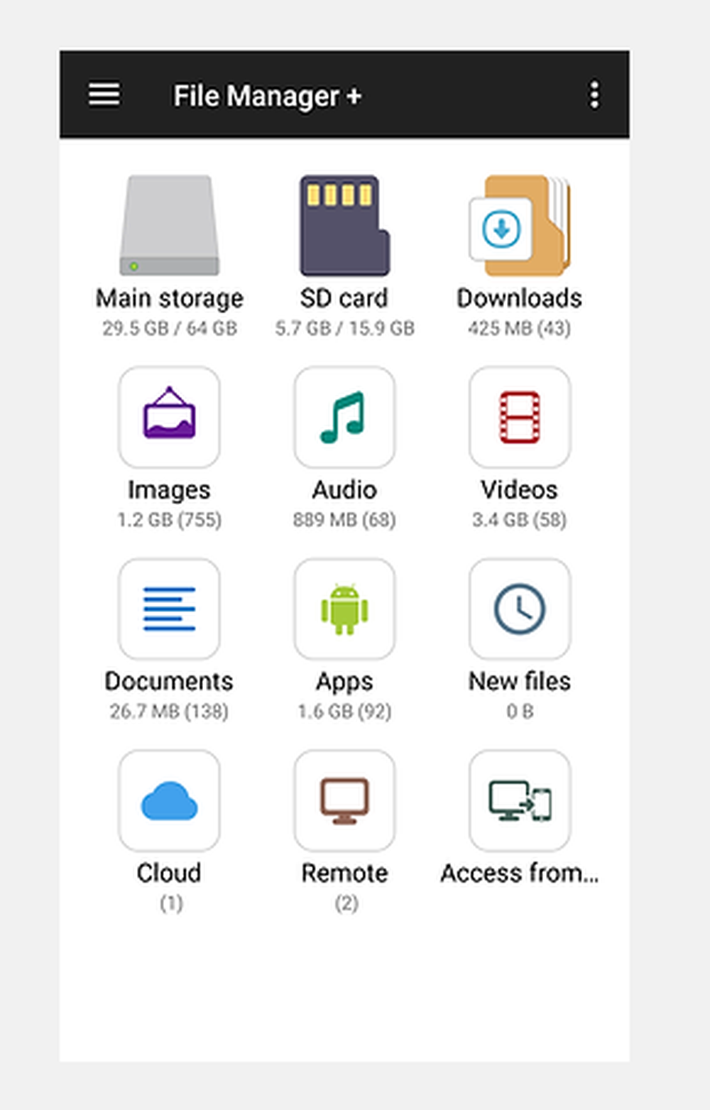 File Manager Plus Screenshot 1