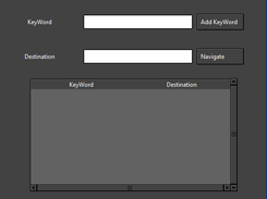 Create KeyWords