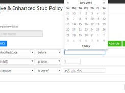 Sample Policy Creation