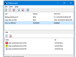 FileBackupEX Screenshot 1