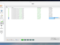 Create and check SFV/MD5/SHA1/SHA256 checksums