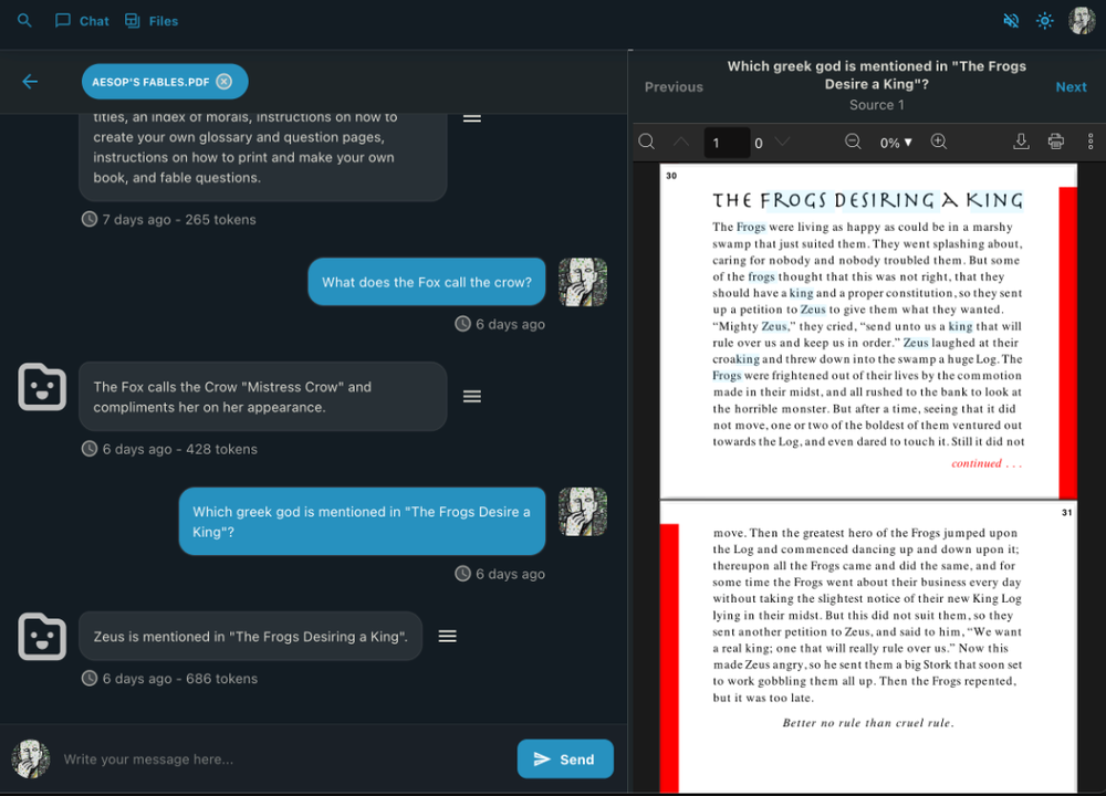 Filechat Screenshot 1