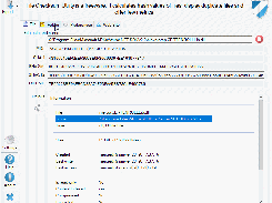 Hash file result view