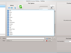 File Dialog without Custom Widget