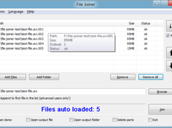 File Joiner Screenshot 1