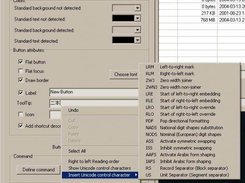 User defined button configuration