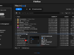 FileRise Screenshot 1