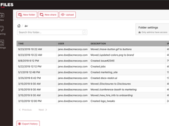 Files.com provides industry leading security for all business critical files