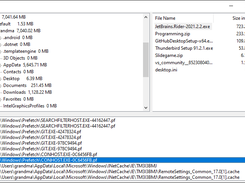 See which files are being changed on the main drive