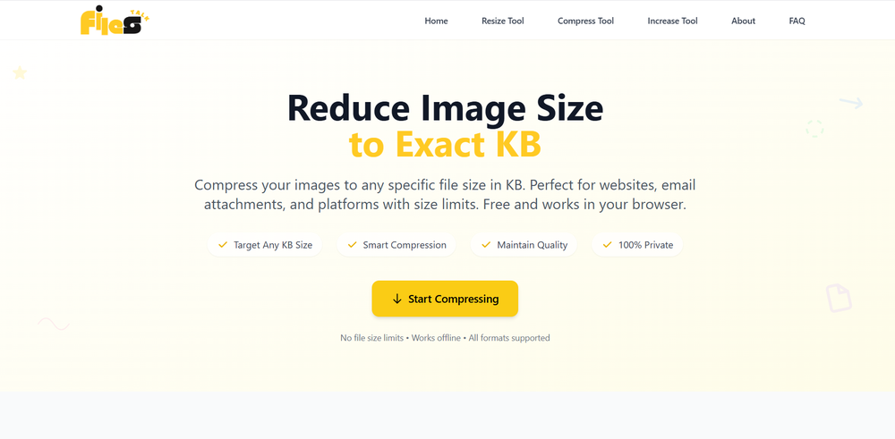 filesTalk Image size reducer