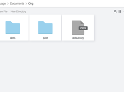 file browser