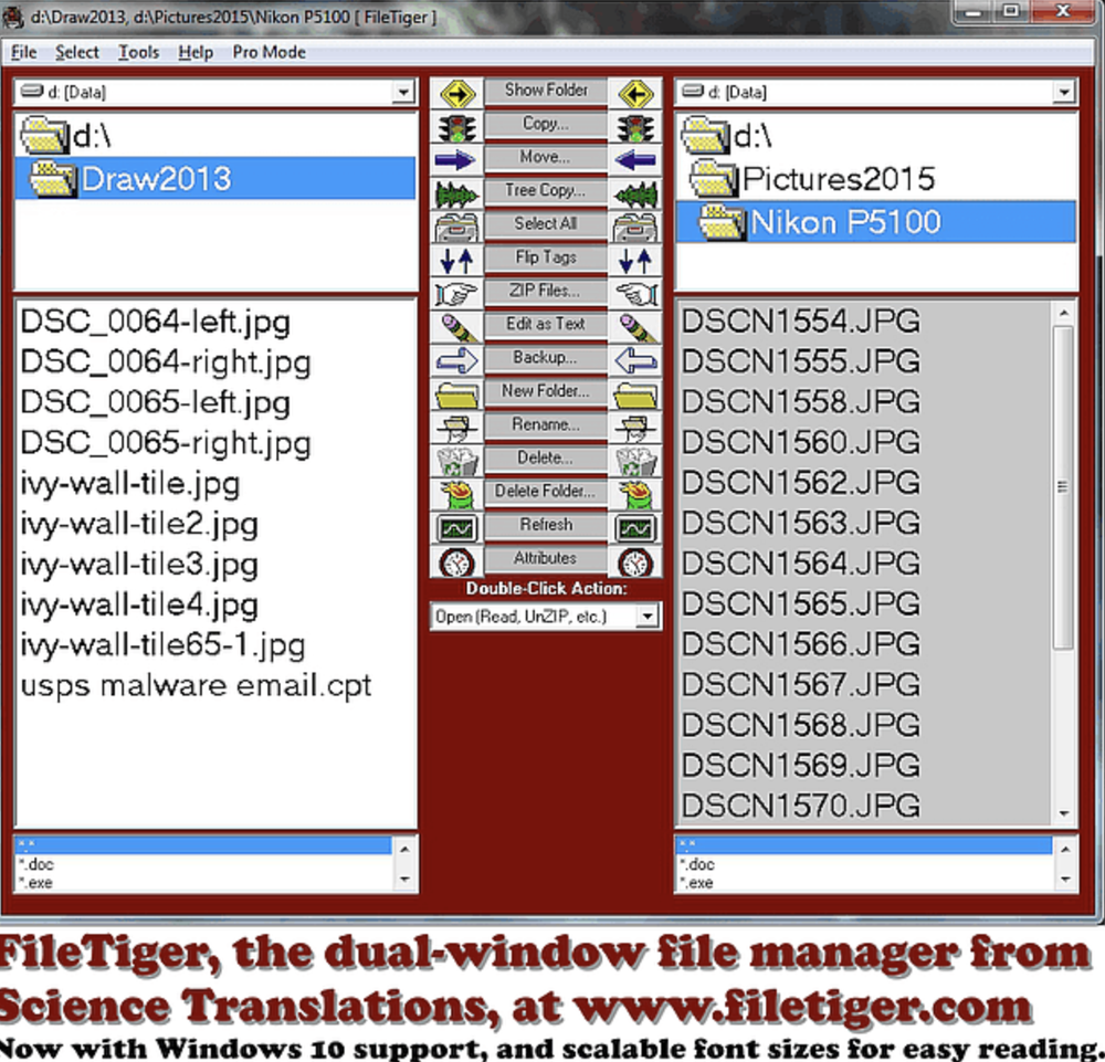 FileTiger 1.32 Screenshot 1