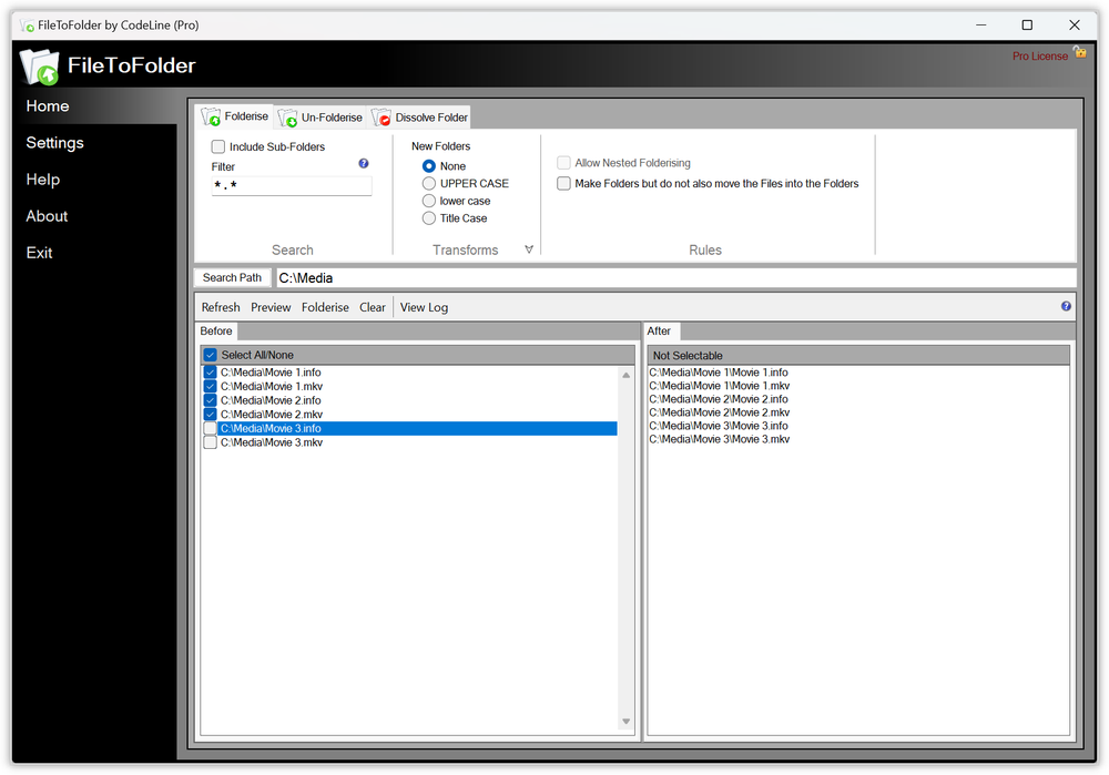 Main Page - FileToFolder
