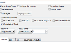 filter/search