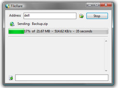 File transfer in progress
