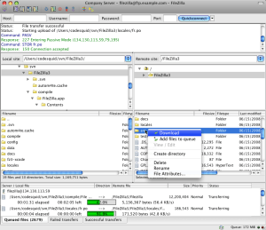 filezilla ftp server download