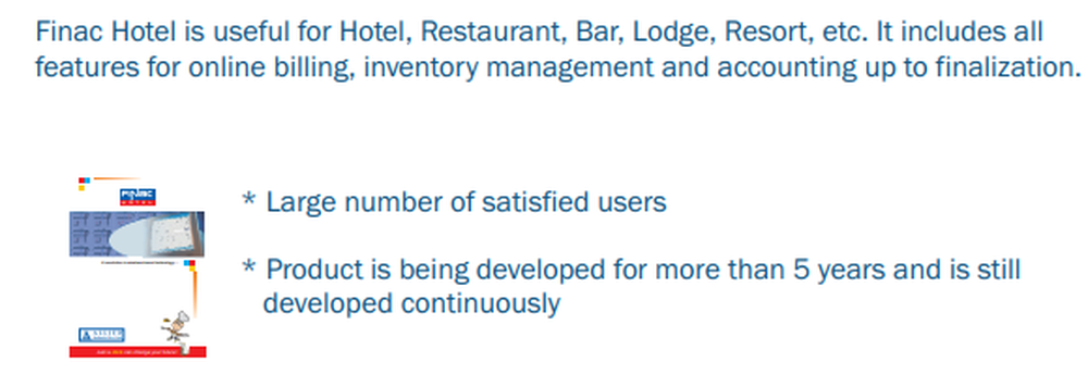 Finac Hotel Screenshot 1