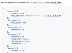 FinalRecon Screenshot 1