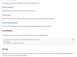 Finance Screenshot 1