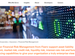 Fiserv Financial Risk Management Screenshot 1