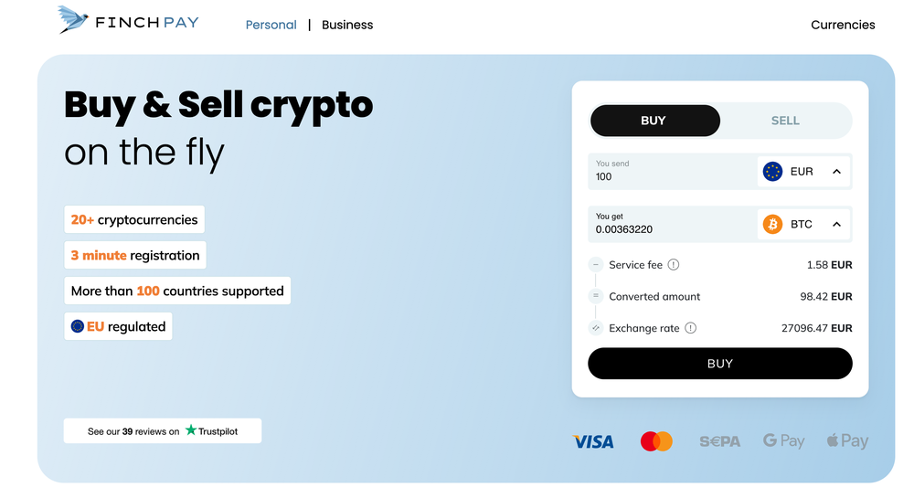 FinchPay Screenshot 1