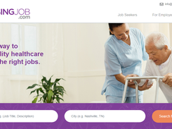 FindANursingJob.com Screenshot 1