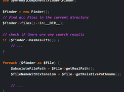 Finder Component Screenshot 1