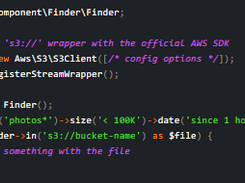 Finder Component Screenshot 2