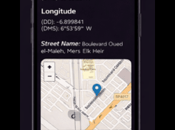 Find Me: Coordinates, Street Name Screenshot 1