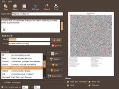 FindThatWord can handle very large puzzles - if you can