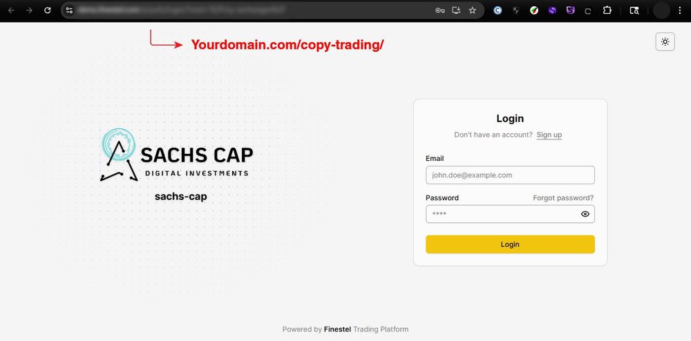 Your white labeled client-view dashboard