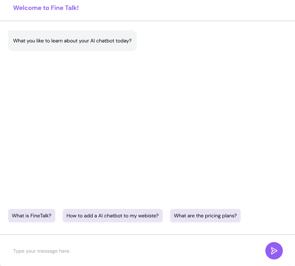 FineTalk Screenshot 1