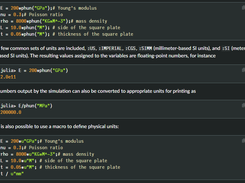 FinEtools.jl Screenshot 1