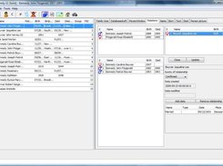 database view with relations page