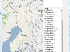 Map of Finland with my greatgrandfathers descendants