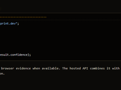 fingerprint.dev Screenshot 2