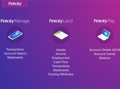 Finicity Lend, Pay and Manage provides the data you need for your products and apps.