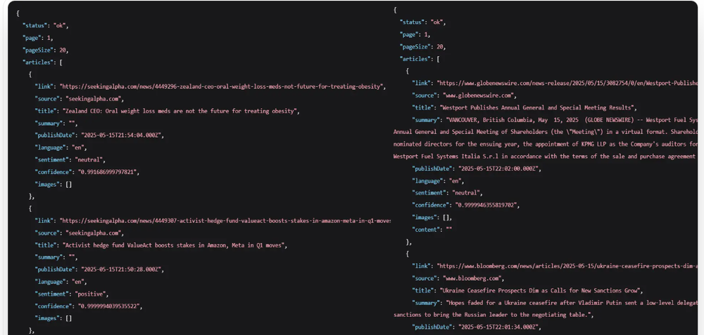 finlight.me Screenshot 1