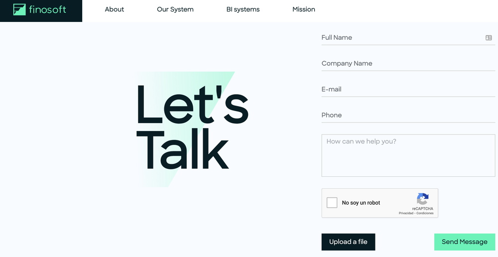 Finosoft Screenshot 1