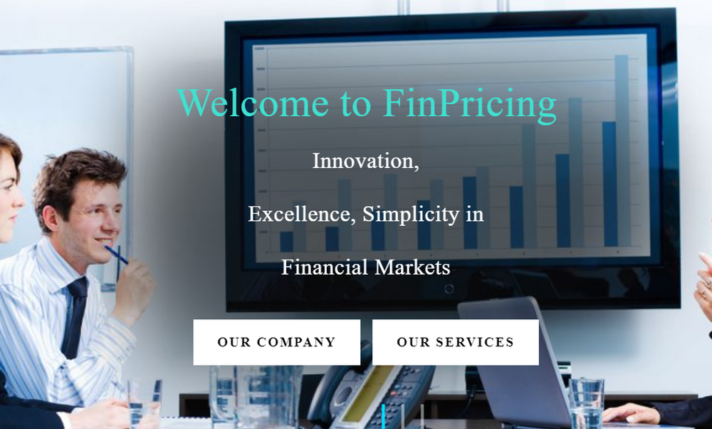 FinPricing Screenshot 1