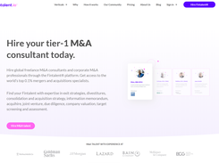 M&A advisor Fintalent