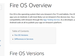 Fire OS Screenshot 1