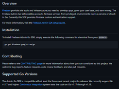 Firebase Admin Go SDK Screenshot 1