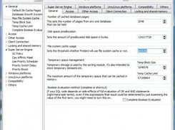 Tab general in Windows Vista