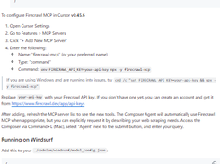 Firecrawl MCP Server Screenshot 1