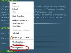 enable/disable firedic