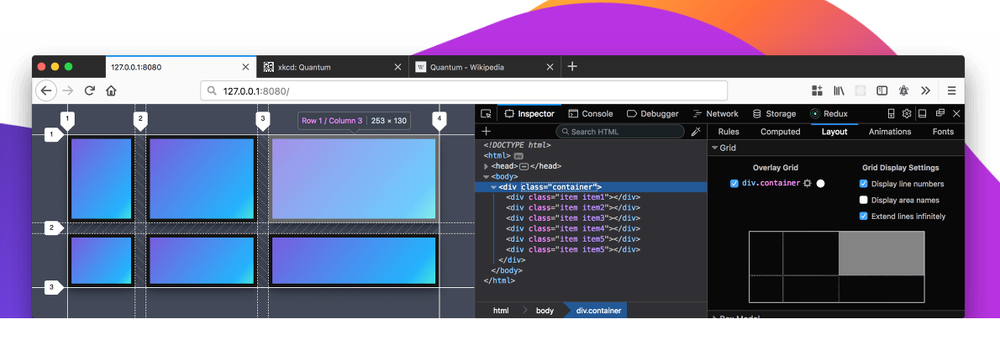 Firefox Developer Edition Screenshot 1