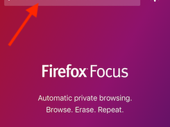 Firefox Focus Screenshot 1