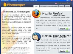 Firemonger - Welcome Page